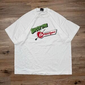 90s true vintage Shoot The Berentzen liquor‎ graphic tee